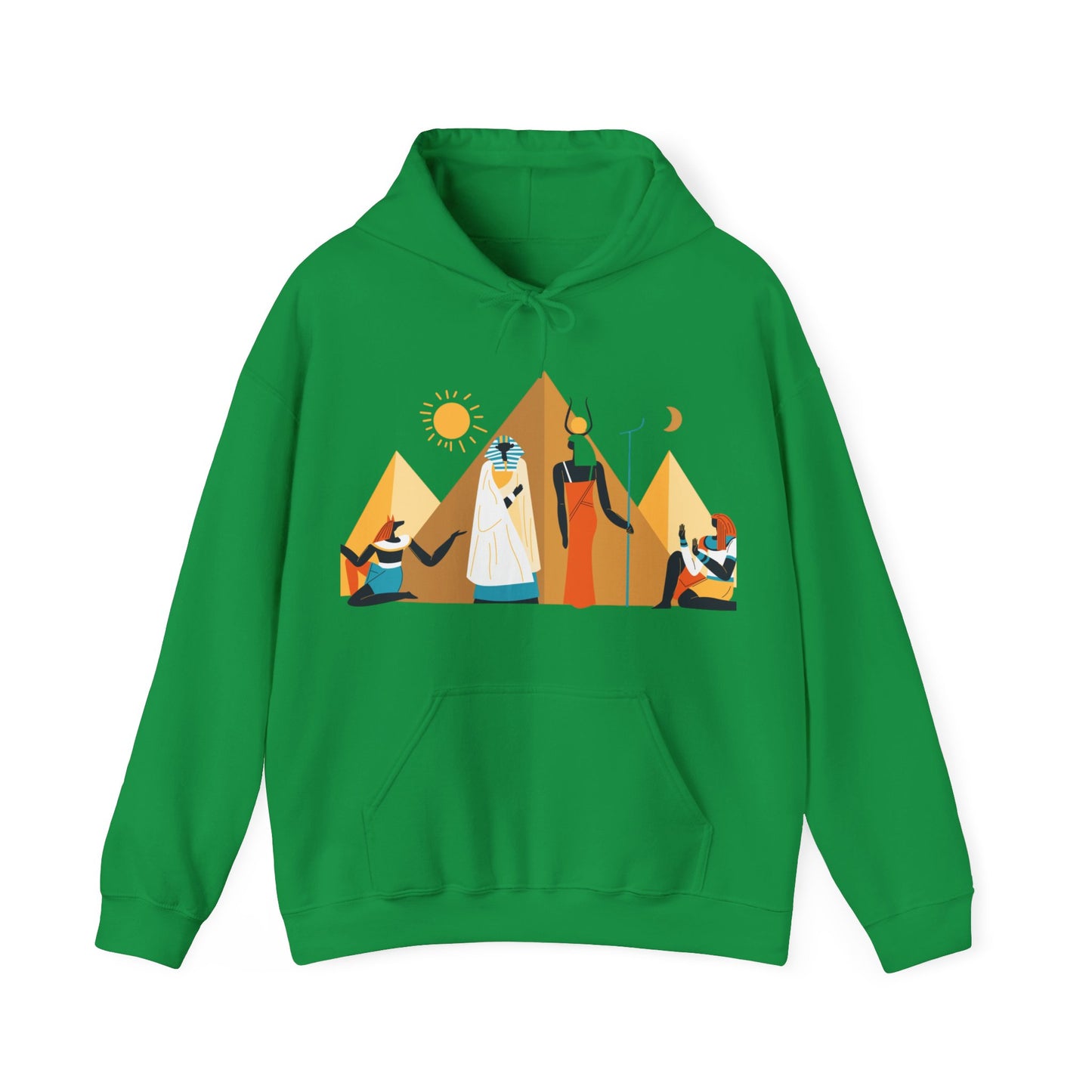 RG40 Collection Unisex Heavy Blend™ Nubian Hooded Sweatshirt Printify