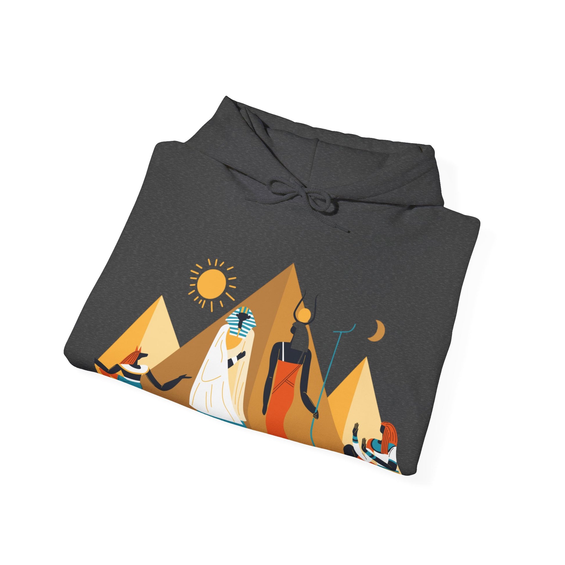 RG40 Collection Unisex Heavy Blend™ Nubian Hooded Sweatshirt Printify