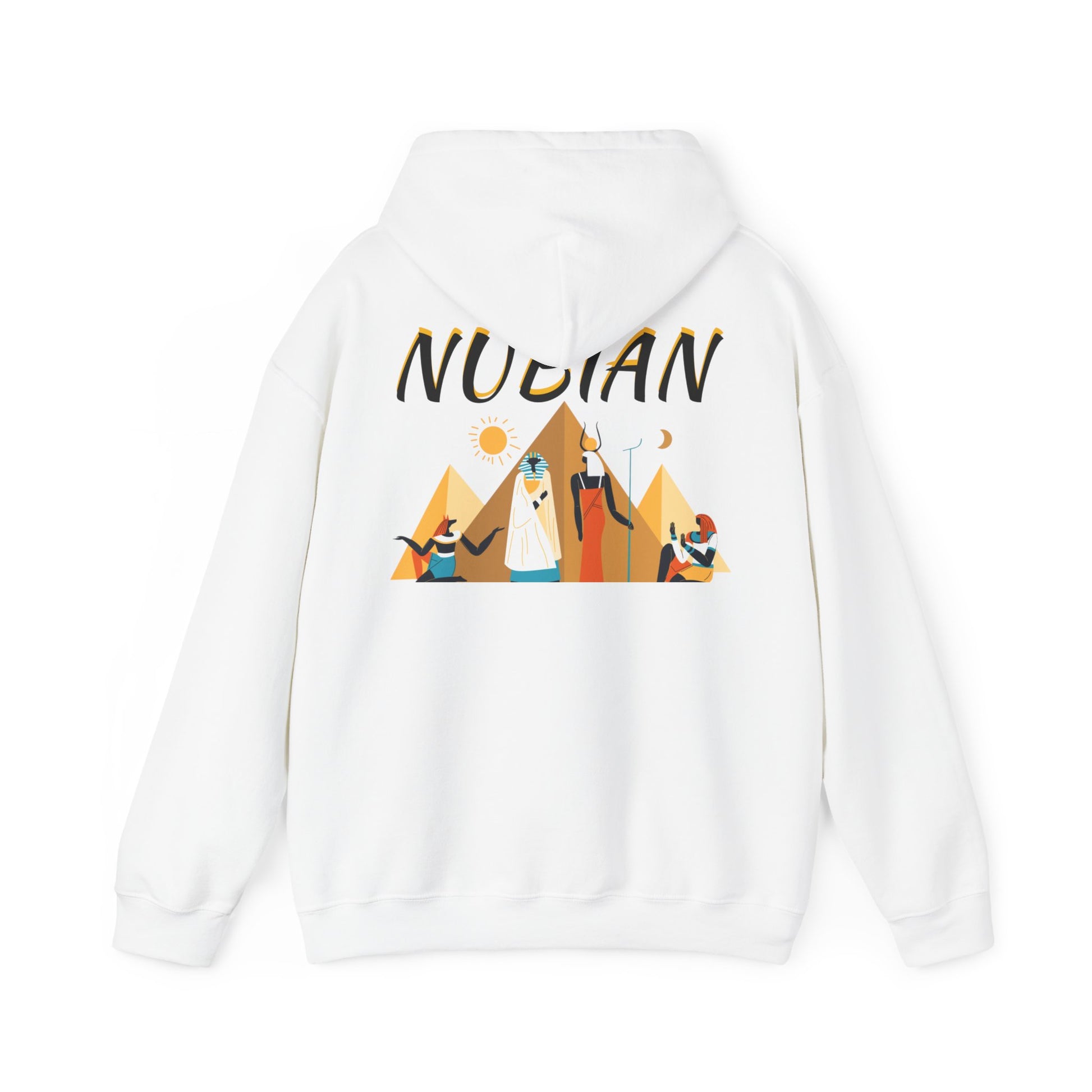 RG40 Collection Unisex Heavy Blend™ Nubian Hooded Sweatshirt Printify