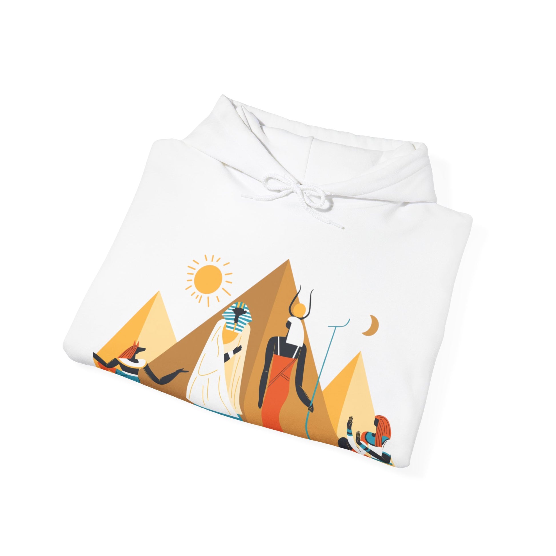 RG40 Collection Unisex Heavy Blend™ Nubian Hooded Sweatshirt Printify