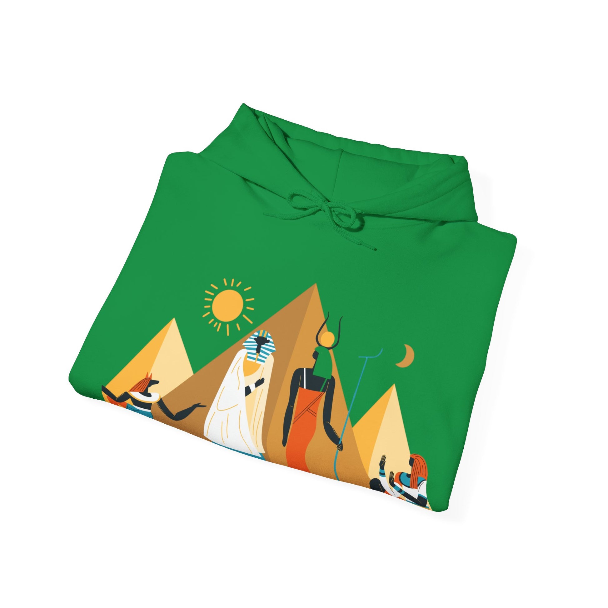 RG40 Collection Unisex Heavy Blend™ Nubian Hooded Sweatshirt Printify