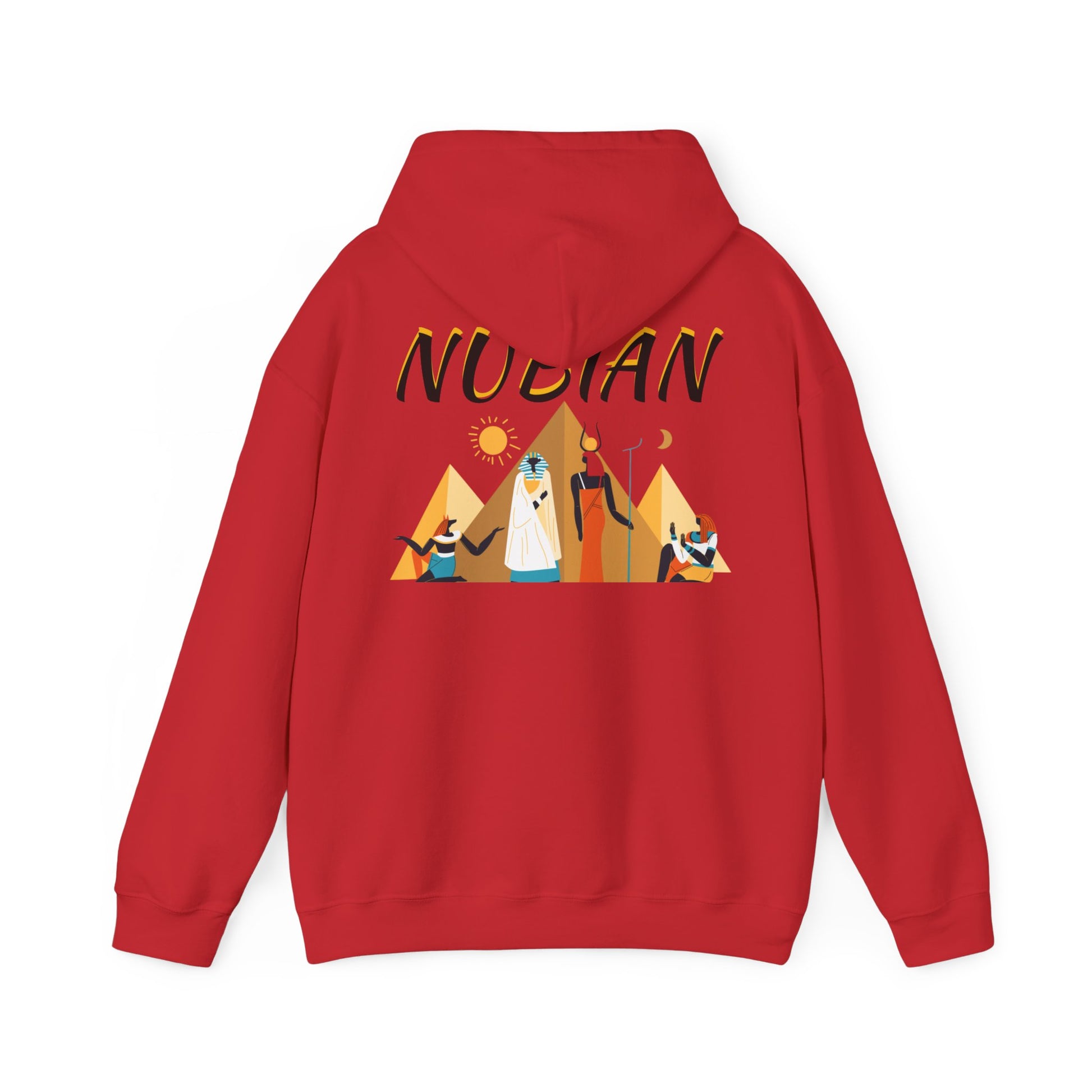 RG40 Collection Unisex Heavy Blend™ Nubian Hooded Sweatshirt Printify