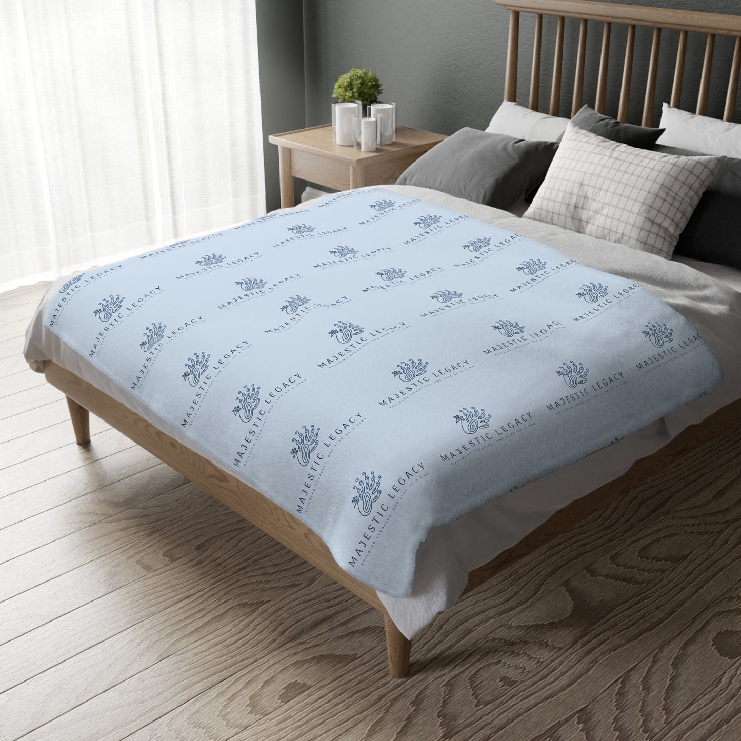 Majestic Legacy Velveteen Blanket Printify