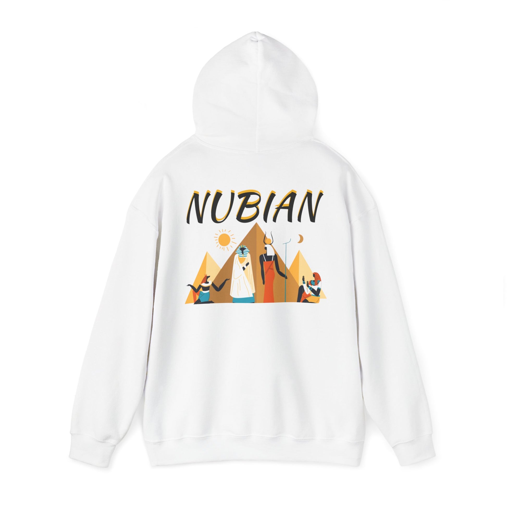 RG40 Collection Unisex Heavy Blend™ Nubian Hooded Sweatshirt Printify
