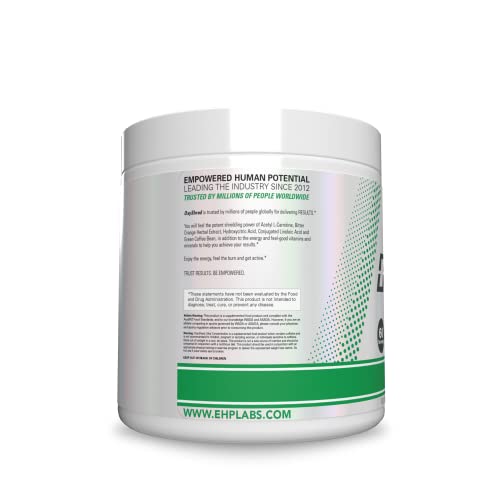 EHP Labs OxyShred Pre Workout Powder & Shredding Supplement - Preworkout Powder with L Glutamine & Acetyl L Carnitine, Energy Boost Drink - Passionfruit, 60 Servings