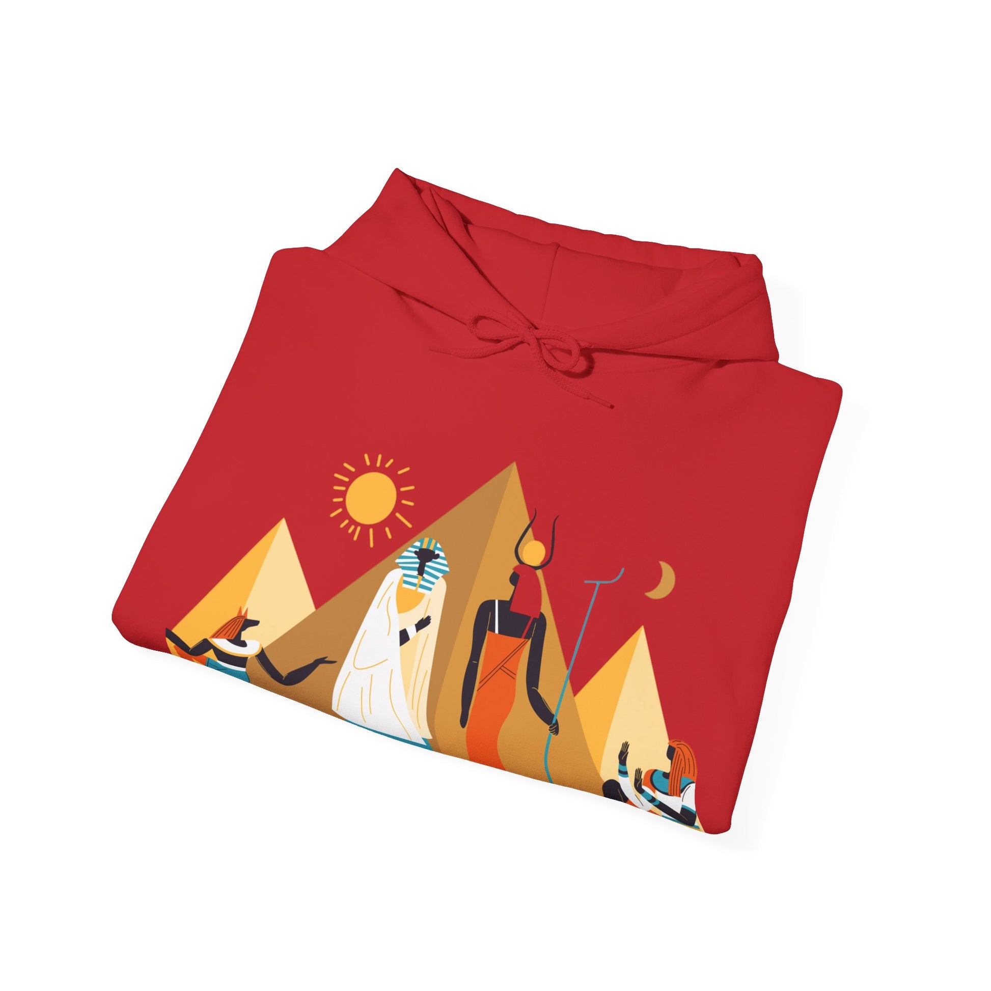 RG40 Collection Unisex Heavy Blend™ Nubian Hooded Sweatshirt Printify