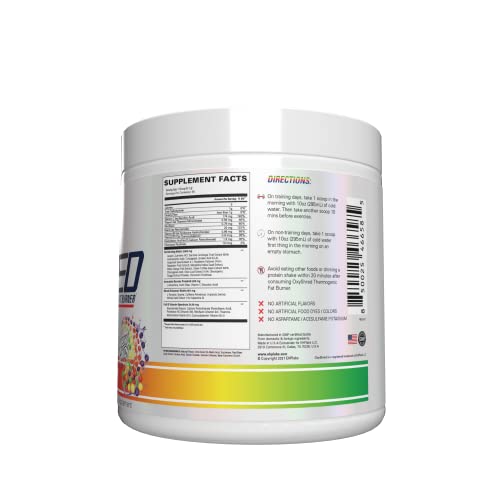 EHP Labs OxyShred Pre Workout Powder & Shredding Supplement - Preworkout Powder with L Glutamine & Acetyl L Carnitine, Energy Boost Drink - Passionfruit, 60 Servings