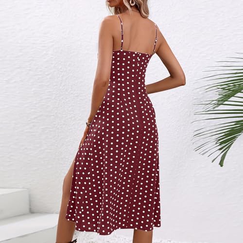 Dresses for Ladies Fall Summer Sleeveless Slip Off The Shoulder Flower Maxi Long Sexy Boho Slit Dresses Women 2025