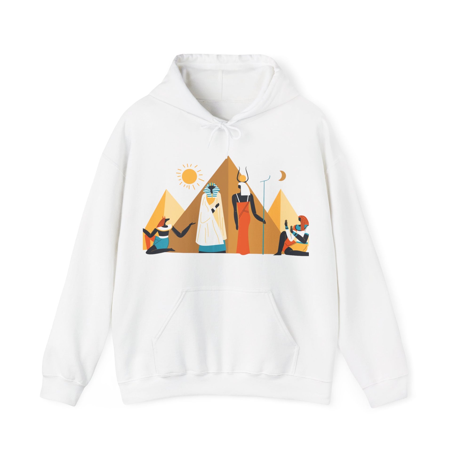 RG40 Collection Unisex Heavy Blend™ Nubian Hooded Sweatshirt Printify