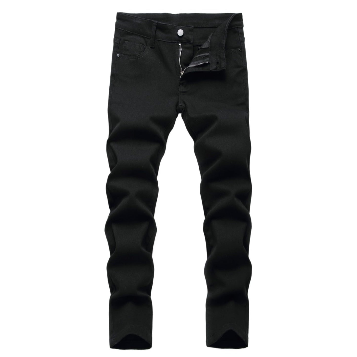 Maiyifu-GJ Boy's Slim Straight Fit Ripped Jeans Destroyed Distressed Denim Jeans Kids Classic Washed Jean Pants with Holes