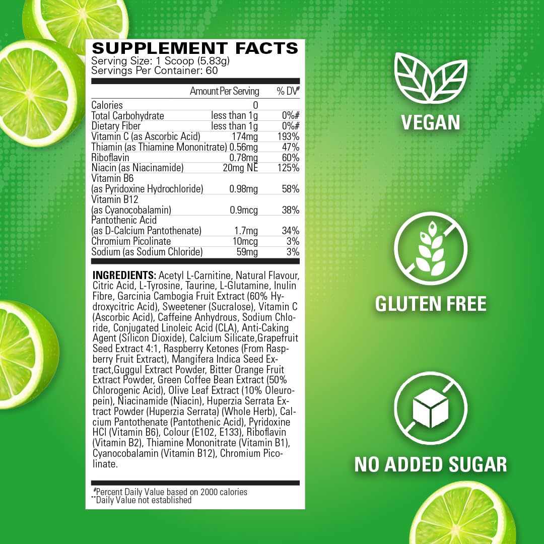 EHP Labs OxyShred Pre Workout Powder & Shredding Supplement - Preworkout Powder with L Glutamine & Acetyl L Carnitine, Energy Boost Drink - Passionfruit, 60 Servings