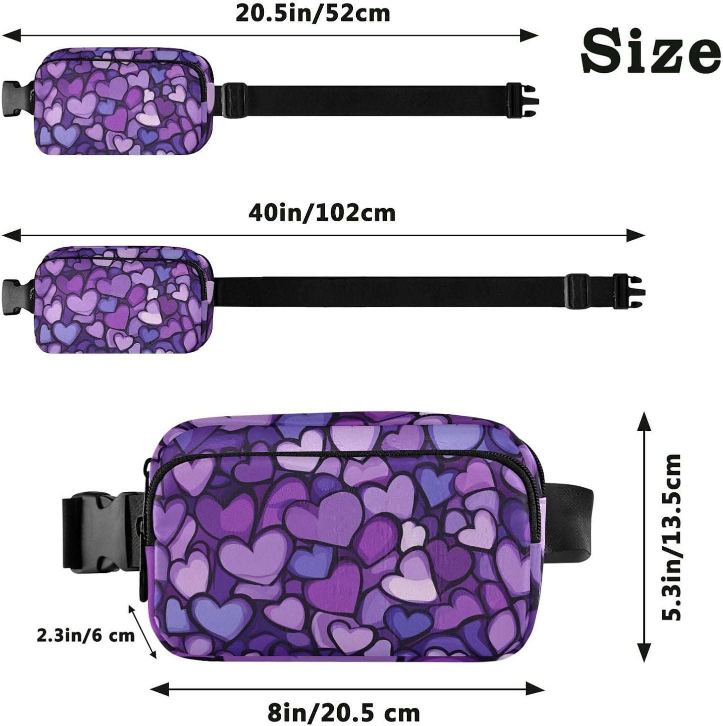 Large Capacity Fanny Pack, Parents' Day Beautiful Sunflower, Women Waist Packs, Bum Bag Belt with Adjustable Strap