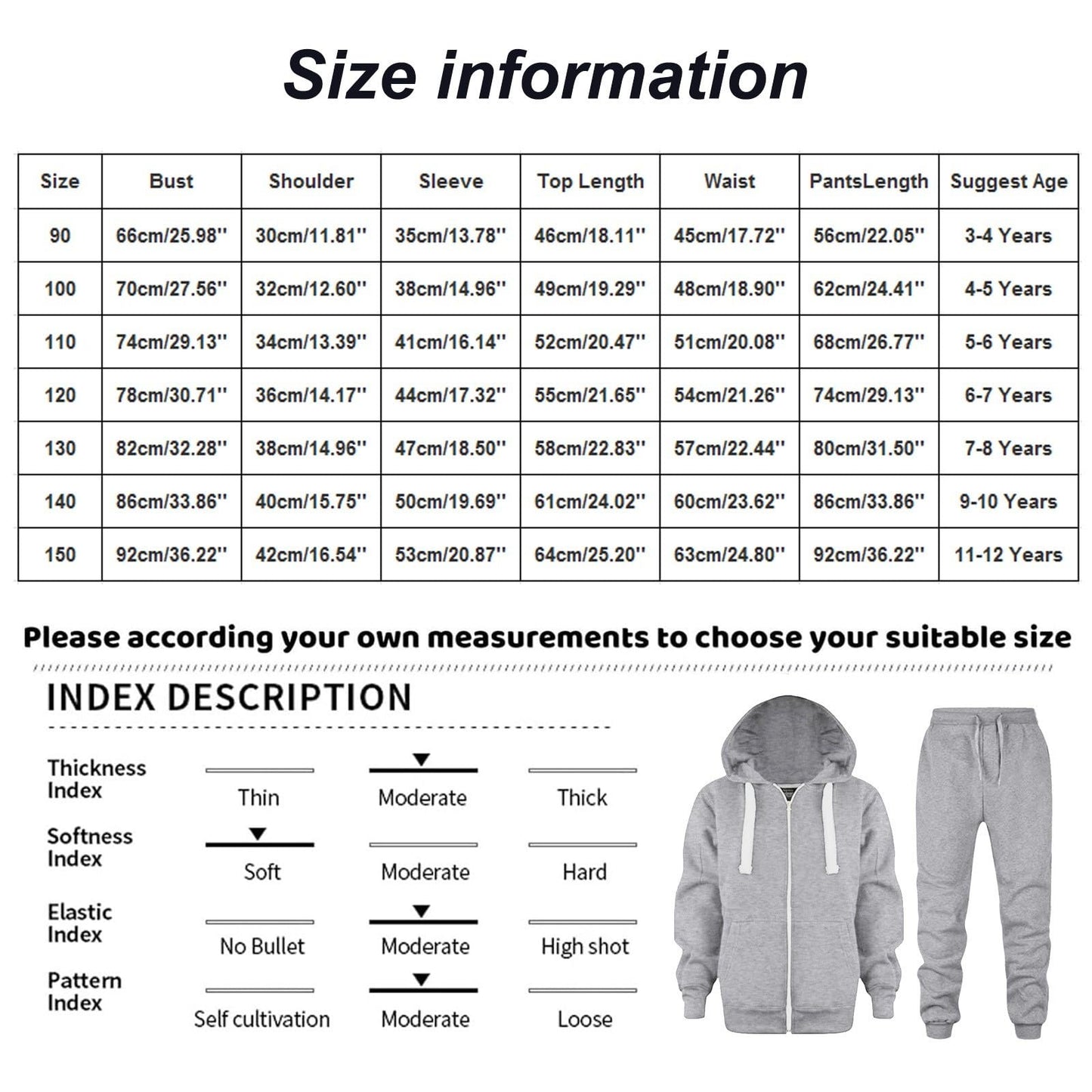 Boys 2 Piece Tracksuit Athletic Sweatsuits Sets Hooded Sweatshirt and Jogger Sweatpants Sets Fall Outfits for Kids