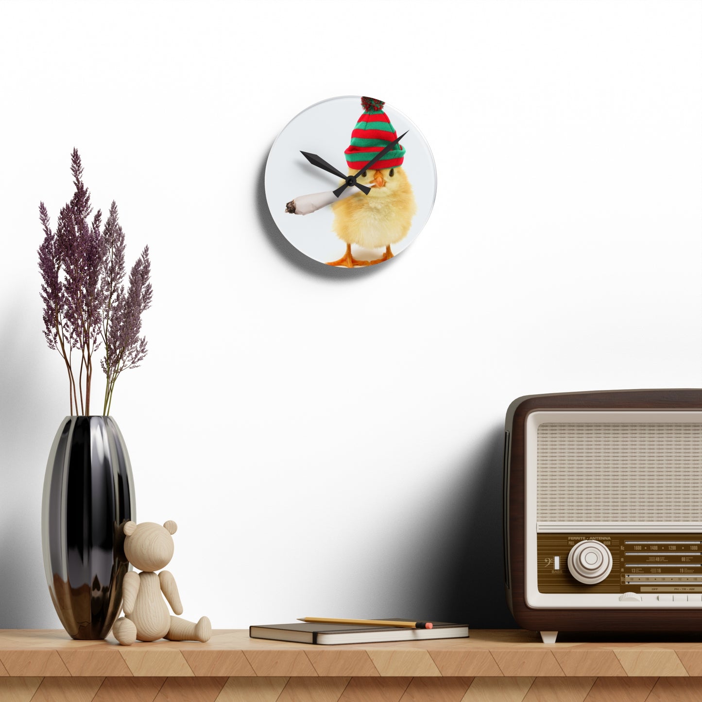 Acrylic Wall Clock Printify