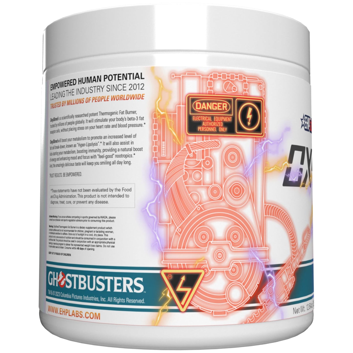 EHP Labs OxyShred Pre Workout Powder & Shredding Supplement - Preworkout Powder with L Glutamine & Acetyl L Carnitine, Energy Boost Drink - Passionfruit, 60 Servings