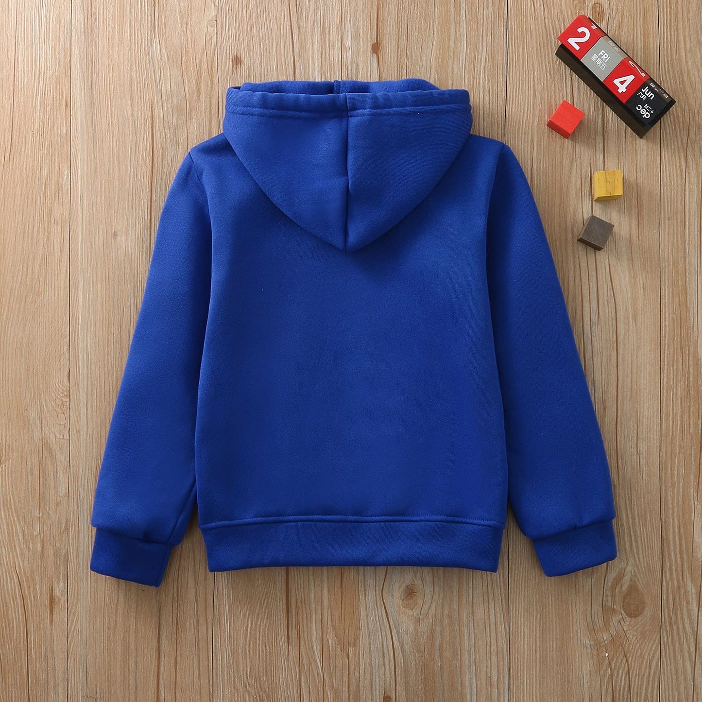 Kids Soft Brushed Zip Up Hoodie Casual Athletic Hooded Sweatshirts for Boys Girls Boys' Pullover Hooded