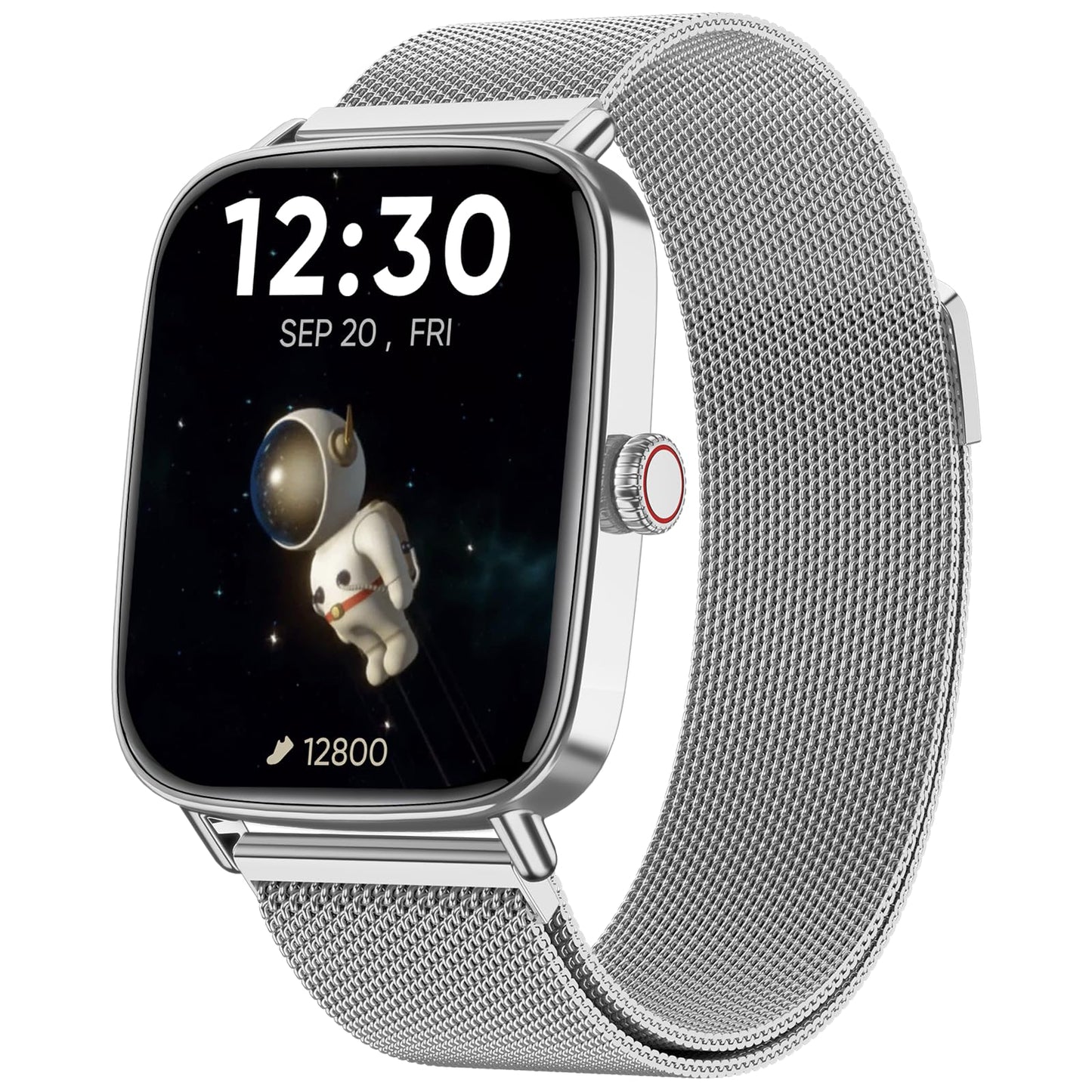 Fitpolo Smart Watch for Women, Stainless Steel Bezel Fitness Tracker (Make/Answer Calls), IP68 Waterproof, Heart Rate SpO2 Monitor, Sleep & Activity Tracking Smartwatch for Android Phones iPhone