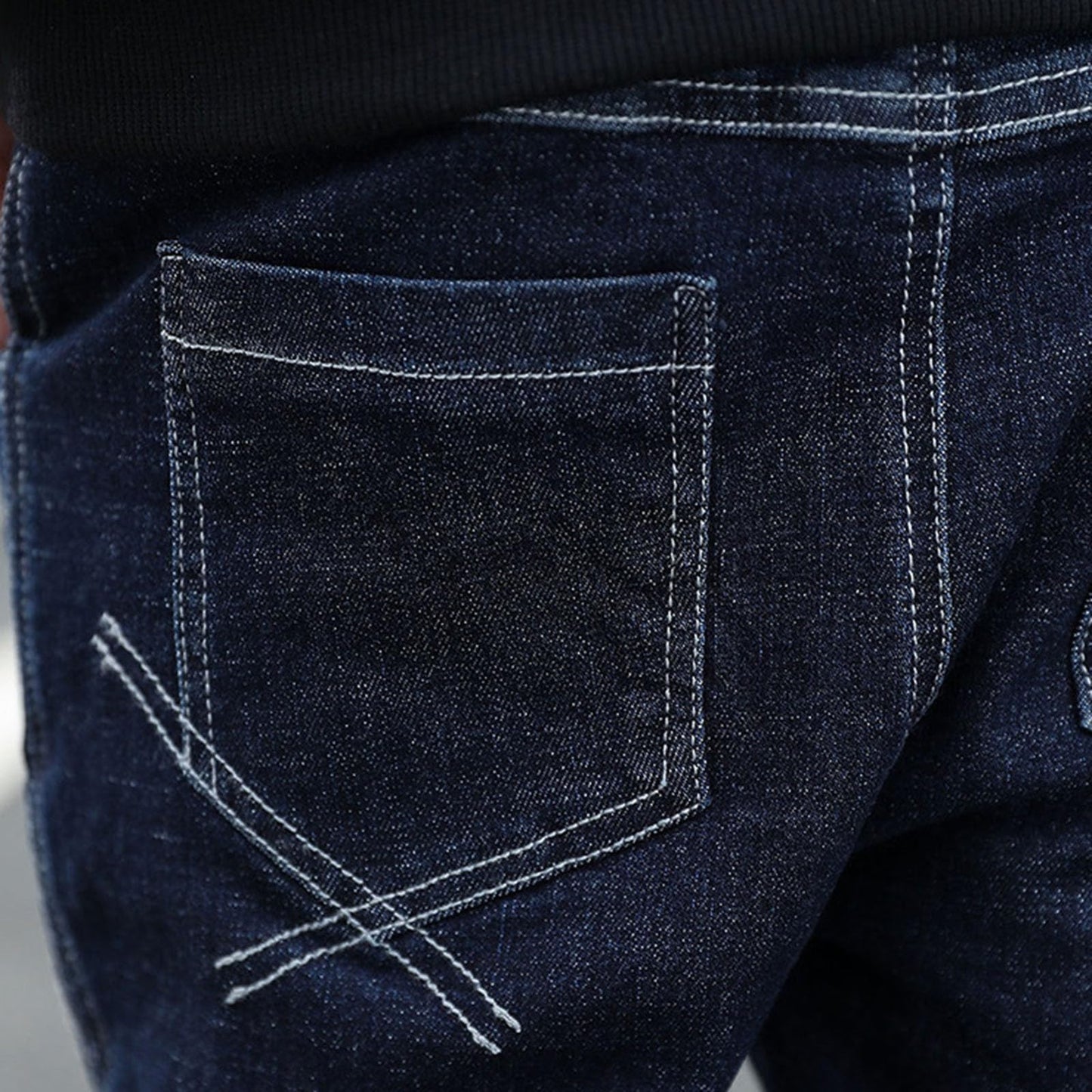 Boys Regular Straight Fit Jeans Casual Denim Pants Stretch Denim Pants Baby Birthday Leggings