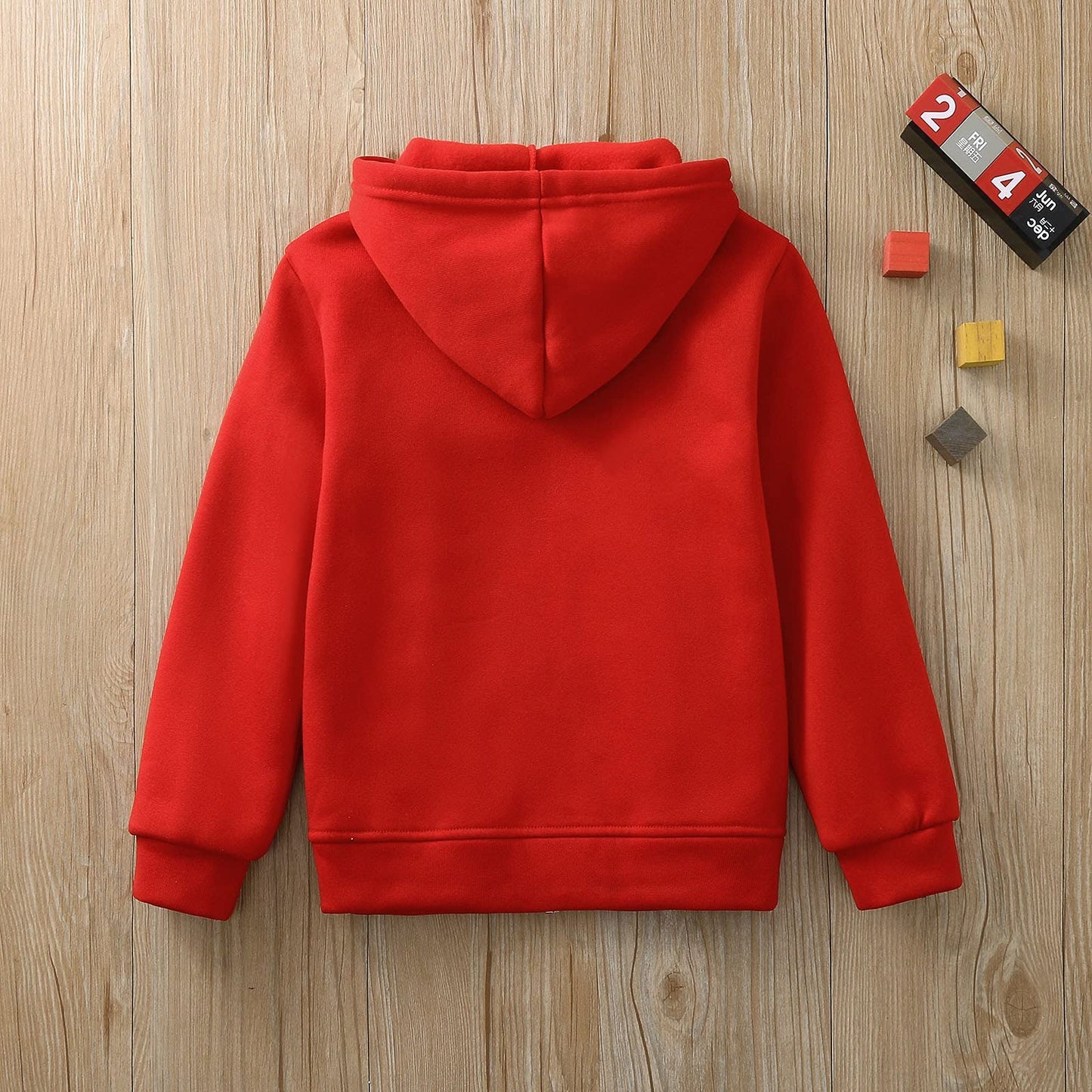 Kids Soft Brushed Zip Up Hoodie Casual Athletic Hooded Sweatshirts for Boys Girls Boys' Pullover Hooded