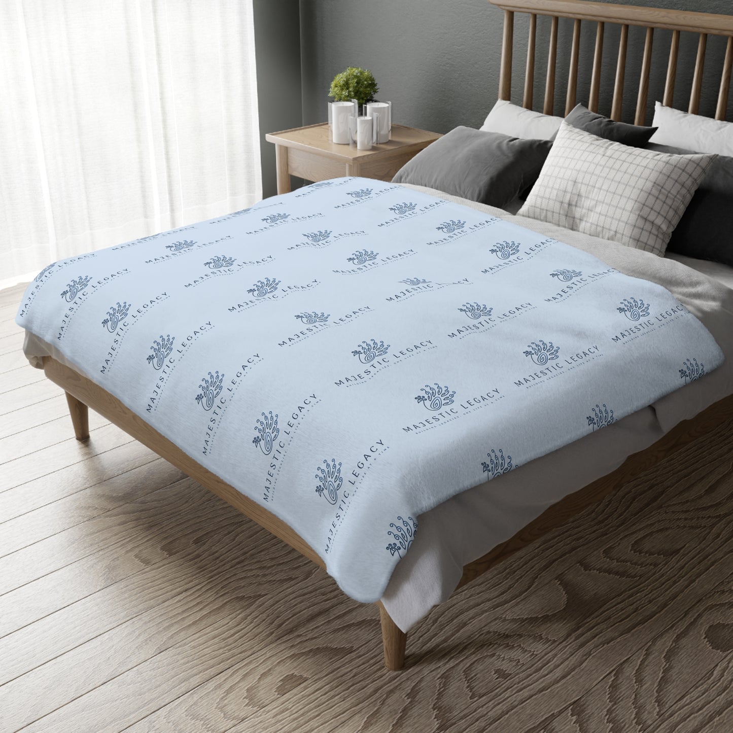 Majestic Legacy Velveteen Blanket Printify