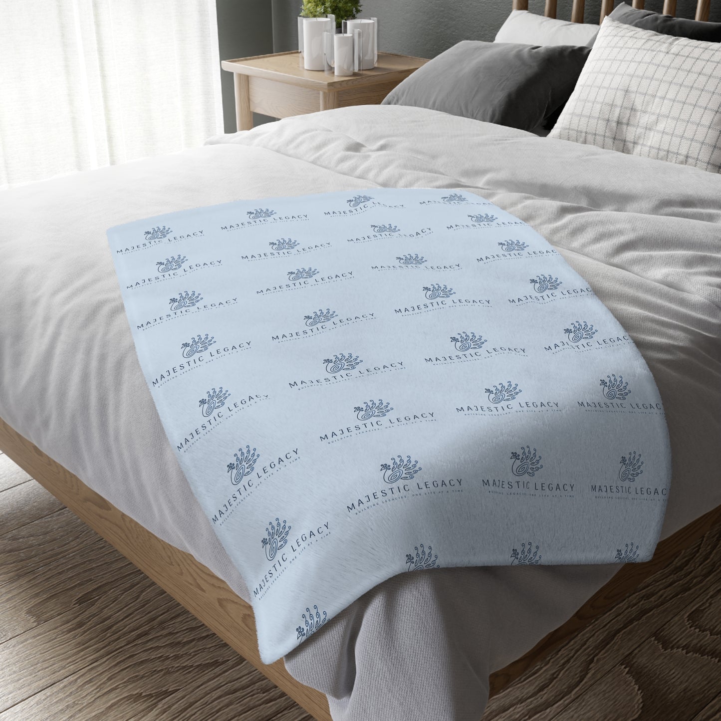 Majestic Legacy Velveteen Blanket Printify