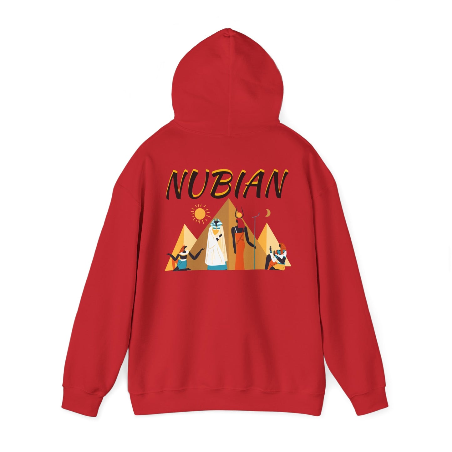 RG40 Collection Unisex Heavy Blend™ Nubian Hooded Sweatshirt Printify