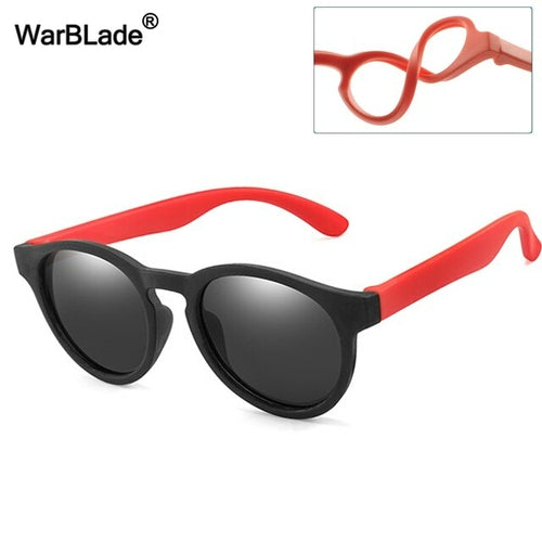 Kids Polarized Round Sunglasses Aura Restored