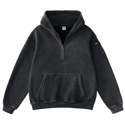 Gideon Collection — Women Half-Zip Essentials Hoodie
