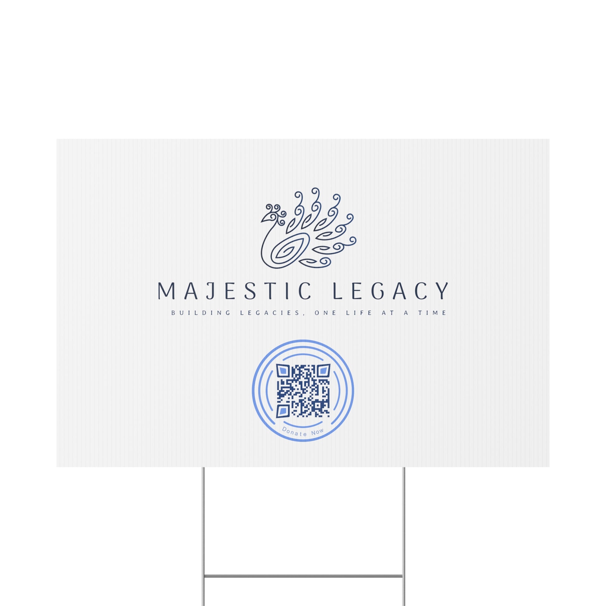 Majestic Legacy Plastic Yard Sign Printify