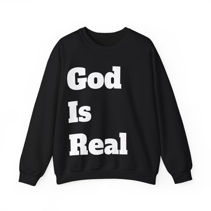 Kelly`s God Is Real Sweatshirt Printify