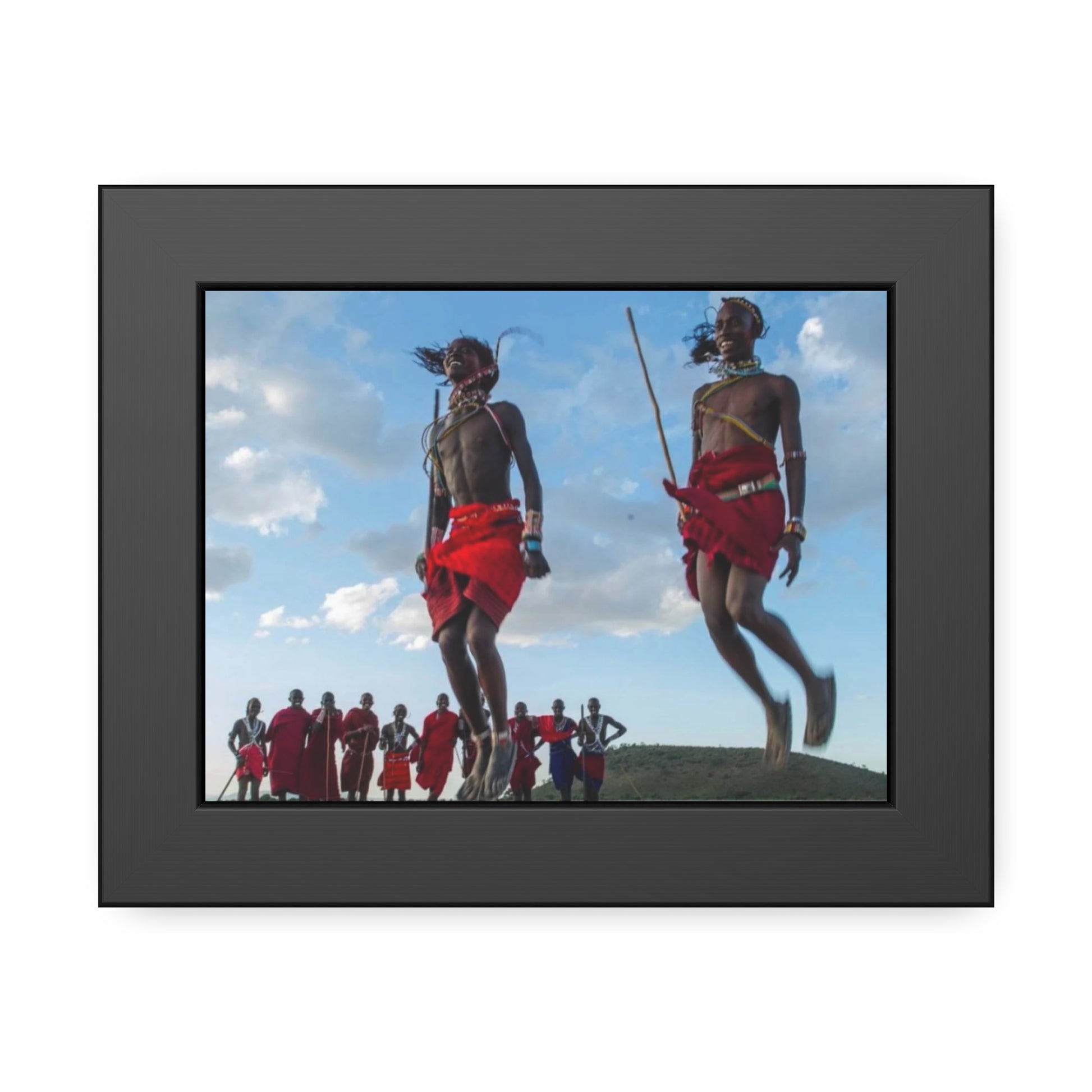 RG40 Collection Framed Paper Posters (JUMP FOR JOY) Printify