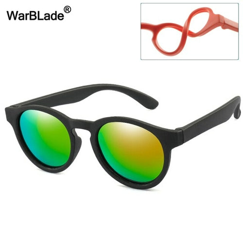 Kids Polarized Round Sunglasses Aura Restored