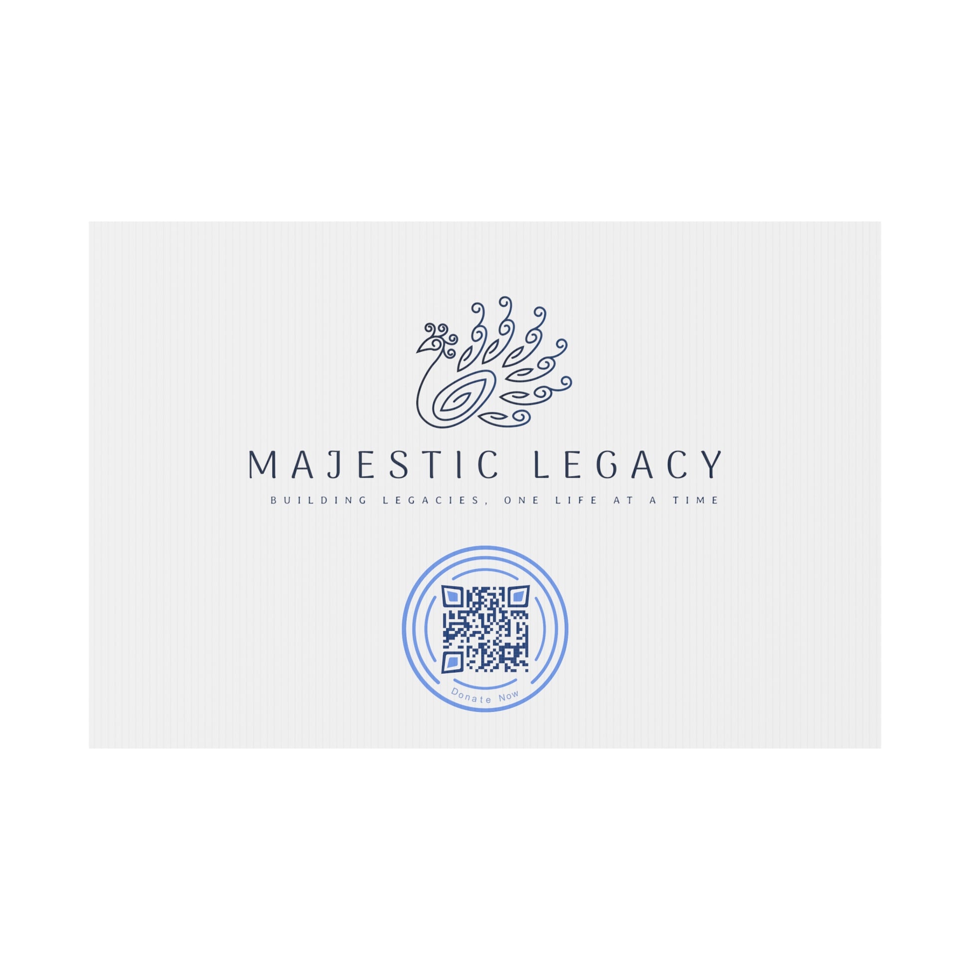 Majestic Legacy Plastic Yard Sign Printify