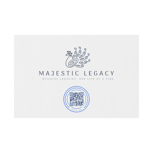 Majestic Legacy Plastic Yard Sign Printify