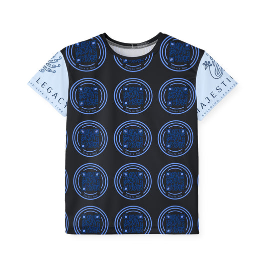 Majestic Legacy QR Kids T-Shirt Printify