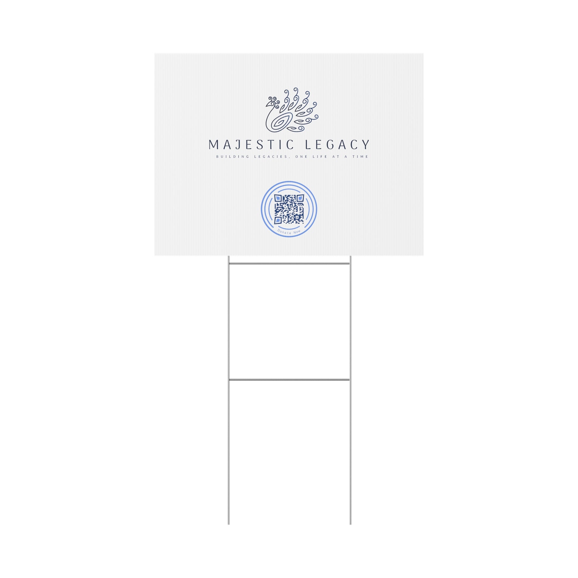 Majestic Legacy Plastic Yard Sign Printify