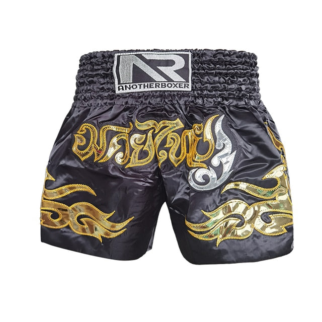 Another Boxer Living Flame Men Boxing Shorts Aura Restored