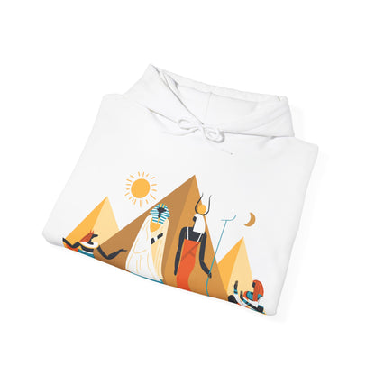 RG40 Collection Unisex Heavy Blend™ Nubian Hooded Sweatshirt Printify