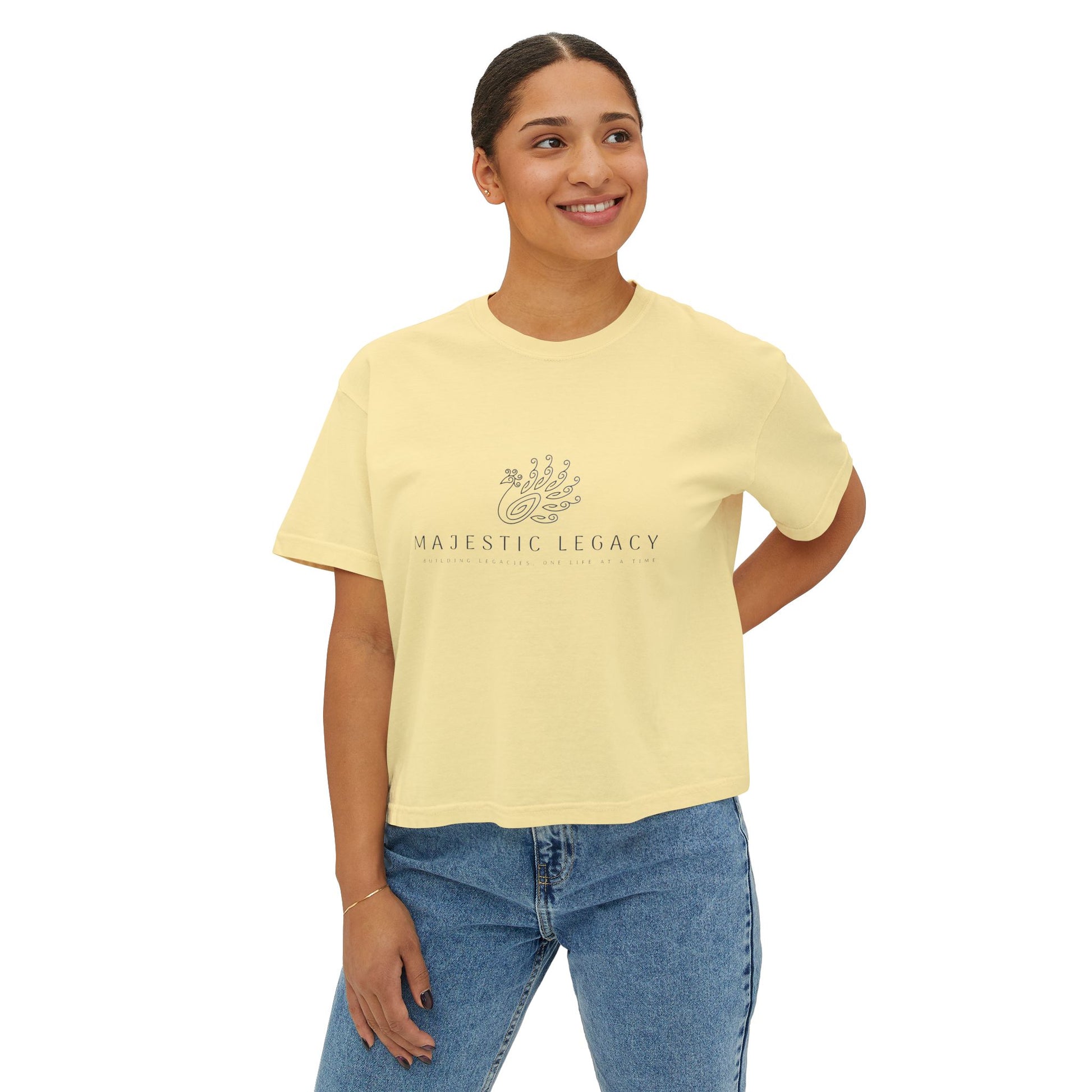 Majestic Legacy Boxy Tee Printify