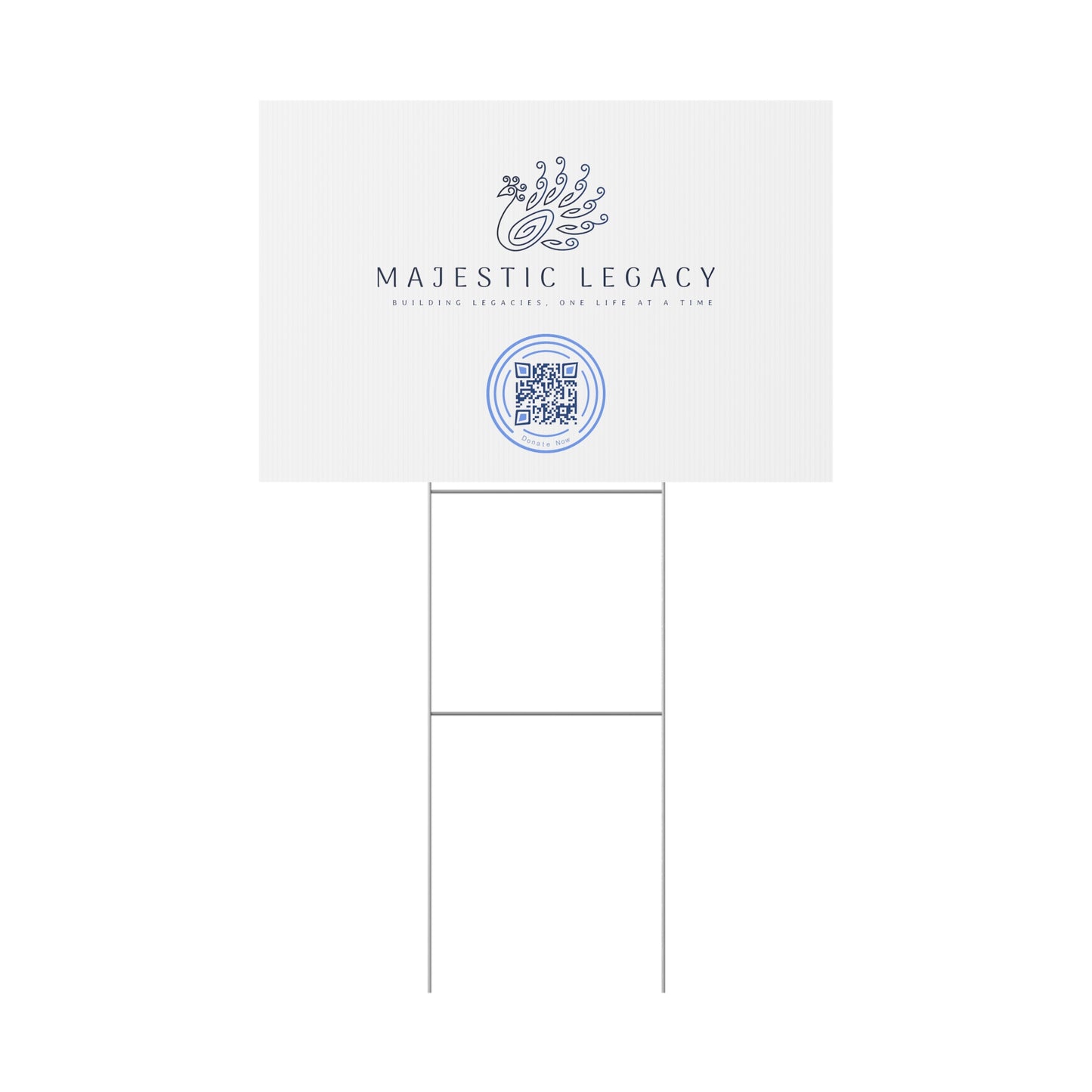 Majestic Legacy Plastic Yard Sign Printify