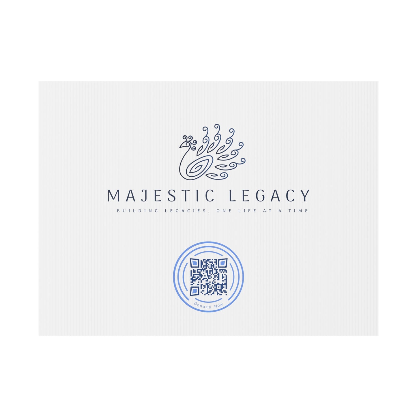 Majestic Legacy Plastic Yard Sign Printify