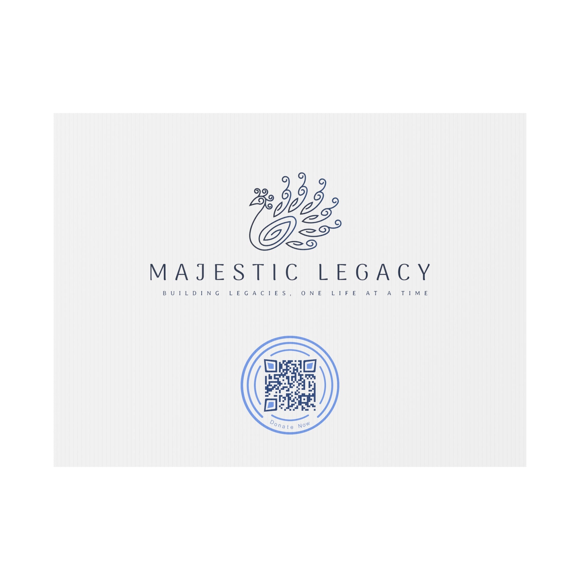 Majestic Legacy Plastic Yard Sign Printify