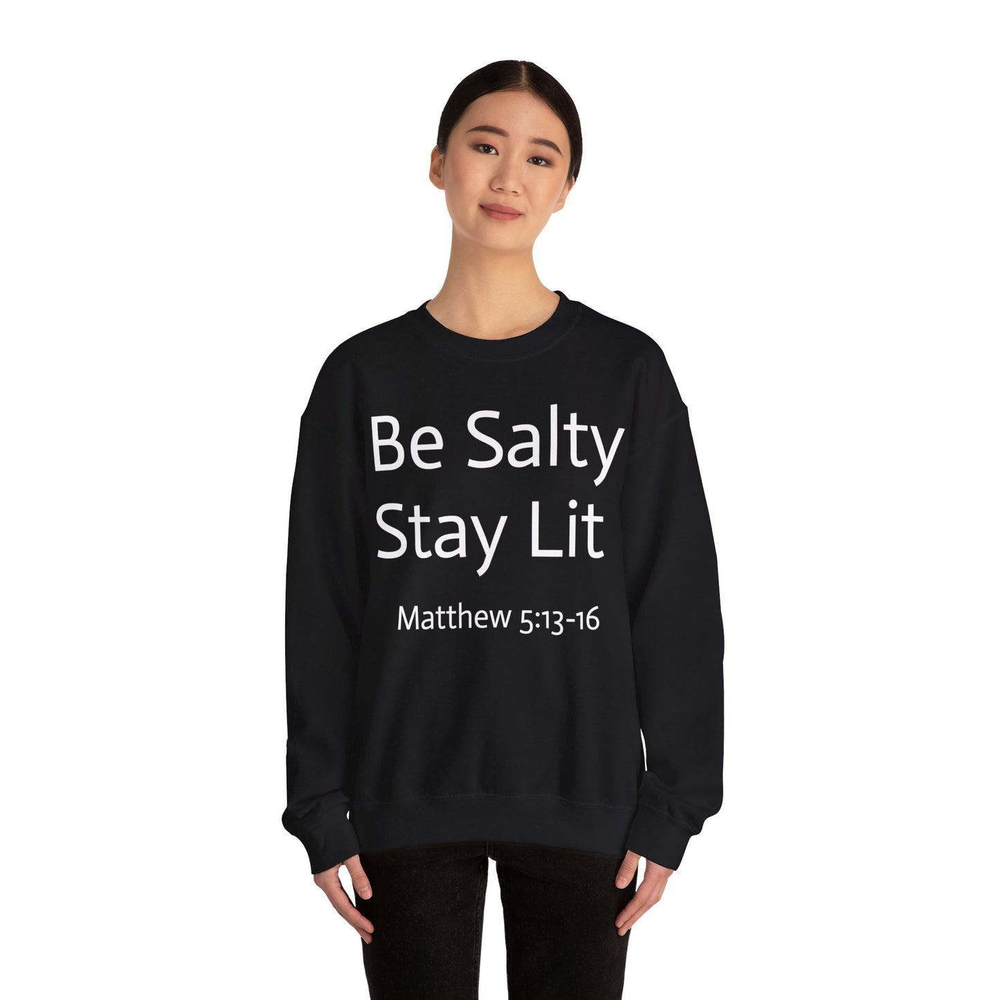 Kelly`s Matthew 5:13-16 Sweatshirt Printify