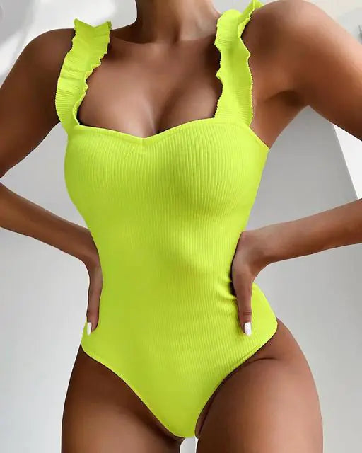 9DF Ruffle Monokini Aura Restored