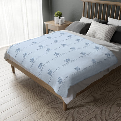 Majestic Legacy Velveteen Blanket Printify