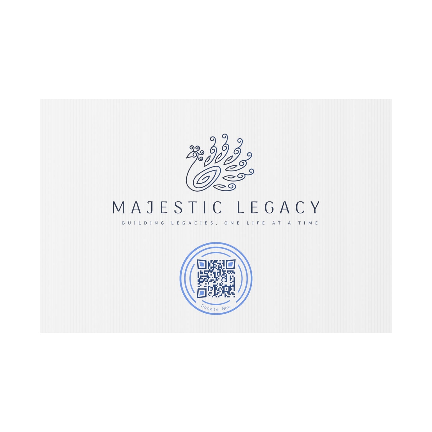 Majestic Legacy Plastic Yard Sign Printify