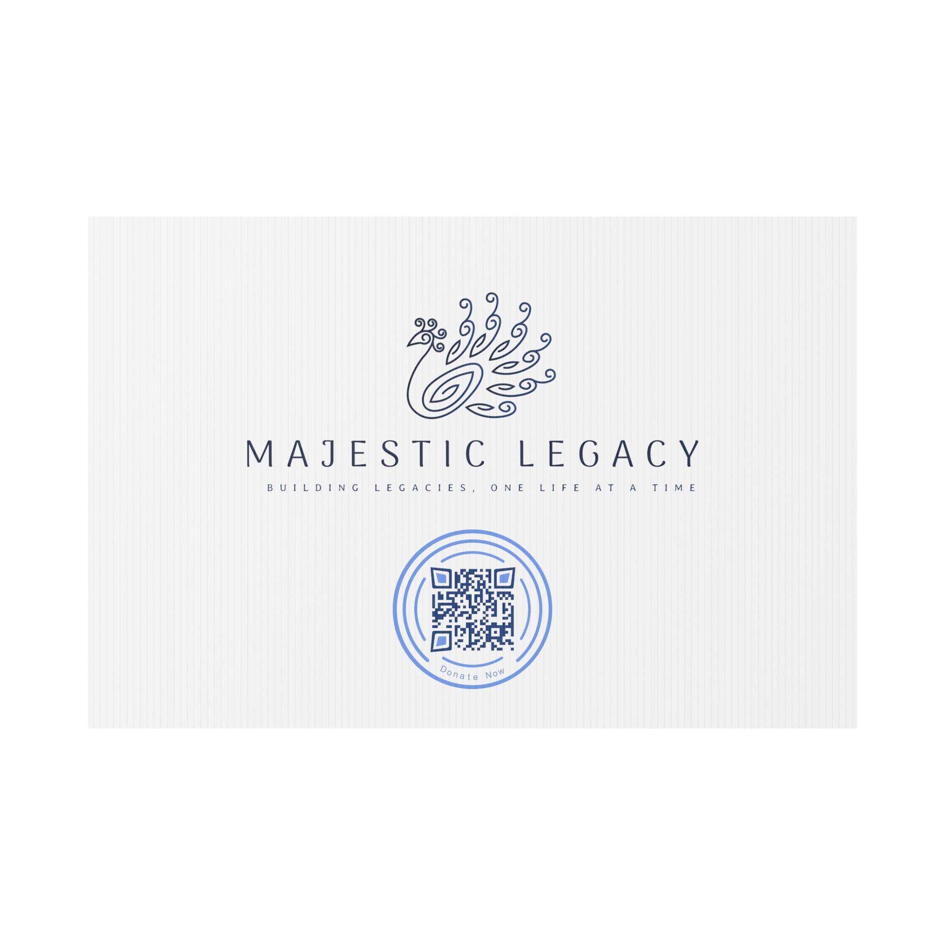 Majestic Legacy Plastic Yard Sign Printify