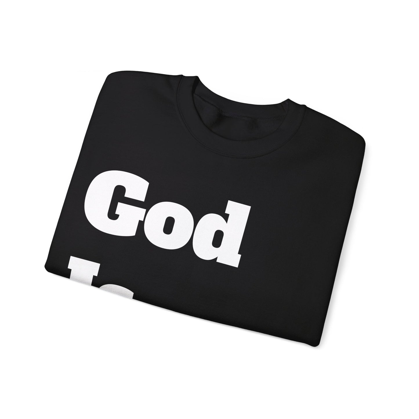 Kelly`s God Is Real Sweatshirt Printify