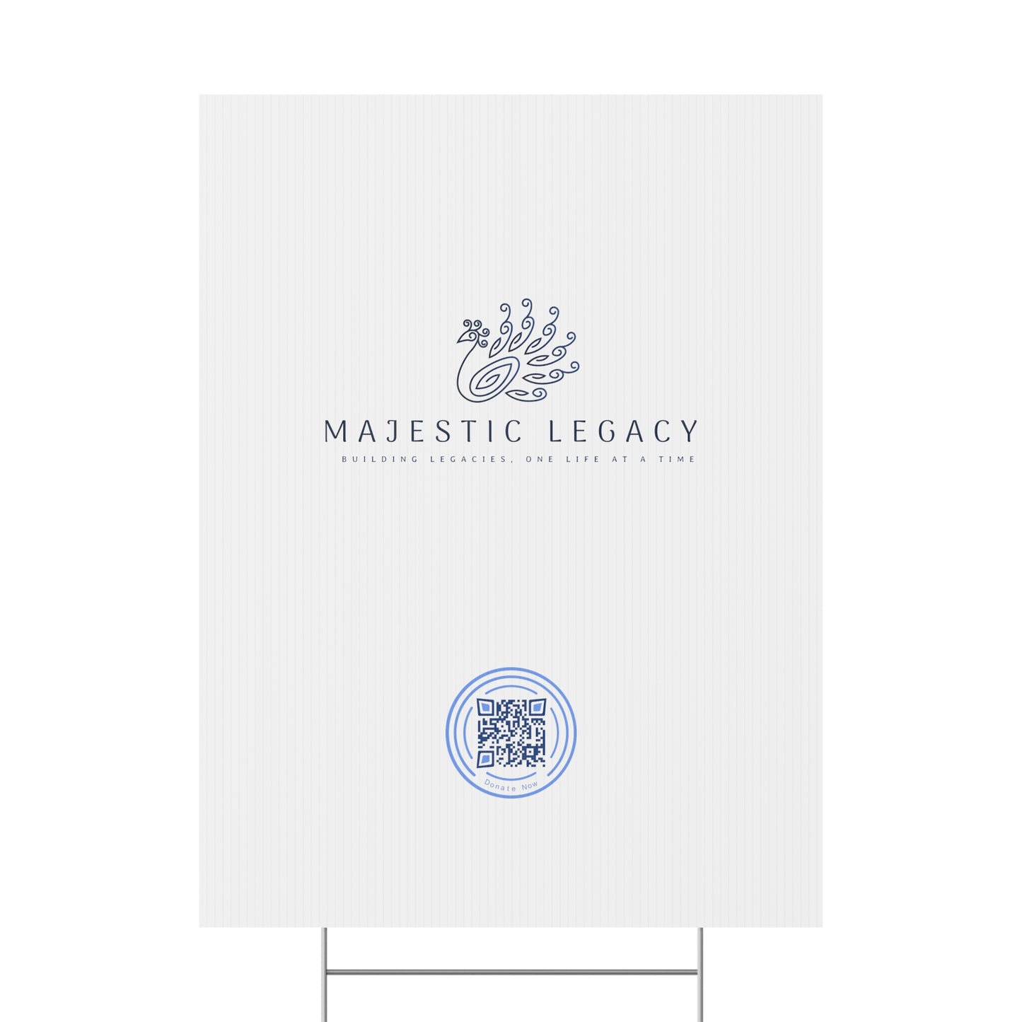 Majestic Legacy Plastic Yard Sign Printify