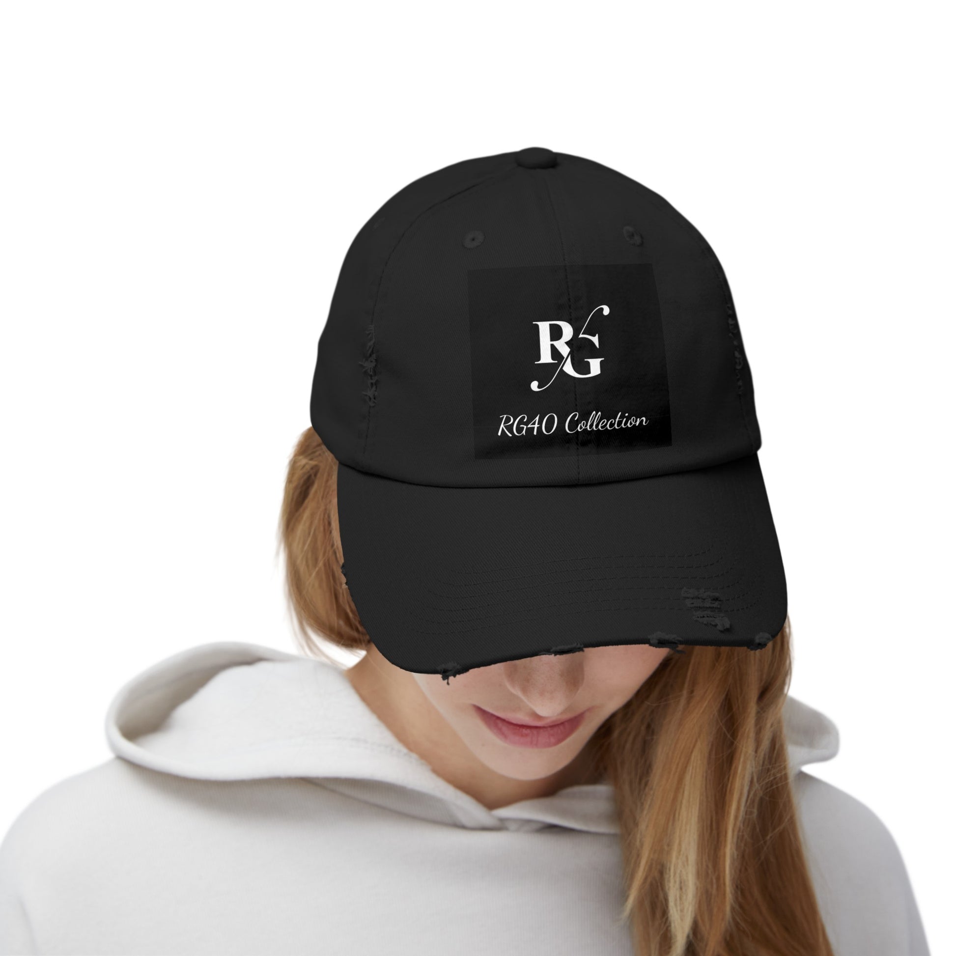 RG40 Unisex Distressed Cap Printify